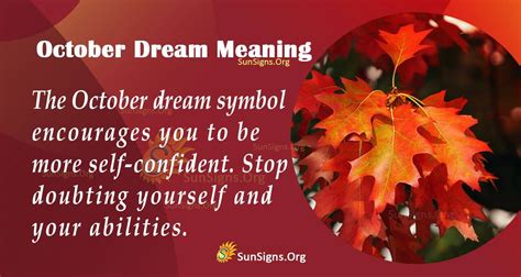october meaning.